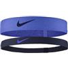 NIKE Flex 2 PK Fascia per capelli da donna Sapphire/Midnight Navy/Midnight Navy One Size