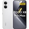 Poco Smartphone Poco X8 PRO MAX MediaTek Dimensity 9500s 6,83" 12 GB RAM 256 GB Bianco