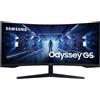 Samsung Monitor 34" ( LED 3440x1440 UWQHD 165Hz ) ODYSSEY G5 Curvo Black LC34G55TWWPXEN