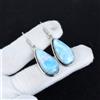 Bellissimi Orecchini In Argento Sterling 925 Con Gemma Larimar Per Anniversario