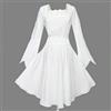 Tunica Lunga A Maniche Della Signora In Pizzo Gothico Retro Rockabilly