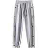 Pantaloni Sportivi Con Coulisse In Vita Elasticizzata Per Uomo A Gamba Stretta