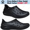 Crocs Mellow 2 scarpe sandalo nero carbonio 214301-0TP taglia unisex