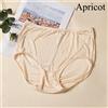 1pc Donna Originale Seta Intimo Slip Elasticizzato Shorts Slip Vita Alta Morbido