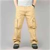 Pantaloni Cargo Tecnici Da Uomo Per Escursionismo All'Aperto Con Multitasche