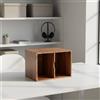 Mobiletto Porta Vinili in Legno Materiali di Alta Qualità