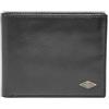 Fossil Portafoglio da uomo Ryan, in pelle bifold nera 10,8 cm L x 1,91 cm P x 8,89 cm A ML3729001