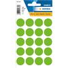 HERMA Multi-purpose labels Ø 19 mm round green paper matt 100 pcs. - self-adhesive labels (Green, Circle, Universal, Cellulose, Matte, Germany)