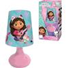 Lexibook, La Casa delle Bambole di Gabby, mini lampada da comodino e luce notturna, Senza fili, rosa/blu, MLT10GDH