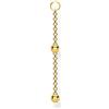 Thomas Sabo Orecchini da Donna a Forma di Ear Charm Ear Candy in Argento Sterling 925, 1 pezzo e Argento, Gold, EP013-413-39
