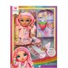 Rainbow High Sparkle and Shine - Rosetta (rosa) - Bambola fashion da 28 cm con scintille liquide nelle gambe, scuotere per vederle brillare Età 4-12 anni