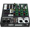 Kozivmo Mixer Audio 4 Canali DJ Audio Mixer | Mixer DJ a 4 canali | Mixer Bluetooth portatile | Scheda audio con effetti musicali | Console di mixaggio portatile