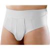 Orione 515 Cintoslip Erniario Uomo Aperto Con Pelotte In Cotone Bianco 4 1 St