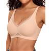 Bresdk Donna Reggiseno Senza Ferretto Senza Cuciture Comfort Push Up Quotidiano T Shirt