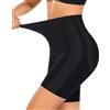 UMIPUBO Guaina Contenitiva Donna Pancia Piatta Mutande Contenitive Snellente Glutei Scolpiti Pantaloncini Contenitivo Modellante Body Shaper Intimo Vita Alta Pancera Post Parto Shapewear (Nero, L)