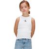 Calvin Klein CK Logo Tank Top Lvcksjb10g Canotta Bambine e Ragazze