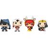 Funko Pocket Pop! DC Holiday - Superman - Tree Holiday Box 4 Pieces - DC Comics- Portachiavi - Mini Figura in Vinile da Collezione Novità Portachiavi - Riempitivi per Calze - Idea Regalo