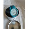 Orologio O bag O clock OROLOGIO CON CINTURINO SILICONE TURCHESE 32 TG. M SCATOLA REGALO
