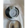 Orologio O bag O clock OROLOGIO CON CINTURINO SILICONE GRIGIO 28 TG. M SCATOLA REGALO