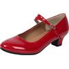 Donna Lucido PU Scarpe da Ballo Stanza Latino Tango Moderno Performance Danza