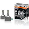 OSRAM LEDriving HL EASY XEN ≜D3S, lampadina a LED per abbaglianti e anabbaglianti, bianco freddo 6500K, nessun accessorio necessario, solo per uso fuoristrada - non omologata ECE, 2 lampadine