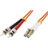 Techly Professional Cavo Fibra Ottica ST/LC 62,5/125 Multimodale 1 m OM1