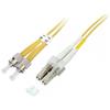 Techly Professional Cavo Fibra Ottica Monomodale OS2 ST/LC 9/125 1 m