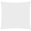vidaXL Vela Parasole in Tela Oxford Quadrata 5x5 m Bianco