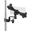 SUPPORTO PER TABLET DA 6" A 11" PER MICROFONO ASTA EVENTI MUSICALI REGOLABILE