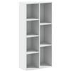 vidaXL Libreria Bianca 50x25x105 cm in Legno Multistrato