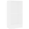 vidaXL Libreria Bianca 40x24x75 cm in Legno Multistrato