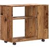 vidaXL Tavolino Salotto Legno Antico 70x35x60,5 cm in Legno Multistrato