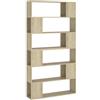 vidaXL Libreria/Divisorio Stanza Rovere Sonoma 100x24x188 cm