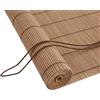 vidaXL Tenda a rullo marrone 130 x 160 cm in bambù