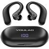 OEM Auricolari Bluetooth senza fili, con cancellazione del rumore, lunga durata della batteria, colore nero