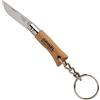 Opinel Mini-Messer, Größe 2, rostfrei, mit Anhänger,
