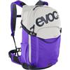 EVOC Zaino STAGE 18, sabbia - viola | Zaino tecnico per bici e trail, con ampio spazio di stivaggio e massima ventilazione dorsale
