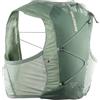 Salomon Active Skin 4 No Flasks Gilet Unisex da Corsa, Facilità di Idratazione Trail Running Escursionismo MTB, Fit preciso, Tasche e scomparti ottimizzati