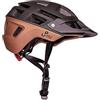 Urban Prime PRO Helmet, Casco Protettivo con Luci e Visiera, Bici, e-Bike e Monopattino Elettrico Unisex Adulto, Nero, Bronzo, M