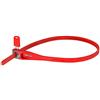 Hiplok Z LOK Twin Pack, Fascetta di sicurezza multiuso, Unisex, RED, Circonferenza di chiusura 40 cm