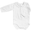 BABIDU Body Neonato Manica Lunga 100% Cotone Plumetti, Set Tessuto Morbido Traspirante e Anallergico per Pelli Sensibili, Body Collo Neonato, Abbigliamento Unisex Neonato e Bambina