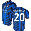 Inter 2024/2026, Maglia Home 2024/2025 Unisex, Neroazzurro, 2 Anni