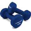 TechFit Manubrio In Neoprene Palestra In Ghisa Rivestita Antiscivolo Per Fitness Allenamento Corpo Libero Ginnastica Aerobica Esercizi Di Forza E Tonicità Impugnatura Ergonomica