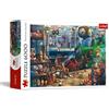 Trefl - Stazione Ferroviaria - Puzzle 6000 Pezzi - Grande Puzzle Ricco di Dettagli, Fai da Te, Intrattenimento Creativo, Divertimento, Puzzle Classico per Adulti e Bambini dai 15 anni