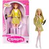 Barbie Signature - Clueless Cher, bambola da collezione 30° Anniversario, in abito a quadri giallo, zaino, telefono cellulare e foglio rosa inclusi, giocattolo per bambini, 6+ anni, JBJ34