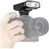 TARION Mini Flash Speedlite GN13 con Controllo Ottico S1/S2 22 Livelli di Potenza (1/128~1/1) per Fotocamera Sony Canon Nikon Fuji Olympus (SL01 Nero)