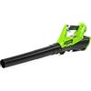Greenworks 40V Soffiatore Foglie Assiale a Batteria con Modalità Cruise, 177km/h, 11,05m³/min, SENZA Batteria e Caricabatterie, Garanzia 3 Anni G40AB