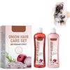 Luthasolic Cipolla, Biotina E Rosmarino Shampoo E Trattamento Set, Rosmarino Shampoo Set Anti Perdita Di Capelli Umidità Rosemary Cipolla Per Tutti I Tipi Di Capelli