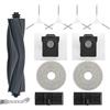 YEHOLDING YEHOLIDNG Set di ricambi per Dreame l40 ultra AE/per Dreame L10s Ultra Gen 2/ L10s Pro Ultra Heat/X30 Ultra/Mova E30,1 Spazzola Principale, 4 Spazzole Laterali, 2 Filtri, 2 Panni Mop, 2 Sacchetti