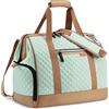 Lekesky Borsone da Viaggio Weekend Donna 33L con Scomparto Scarpe, Verde
